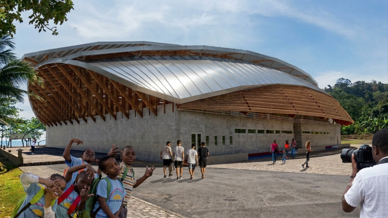 Plateau sportif de Chembenyoumba, Mayotte