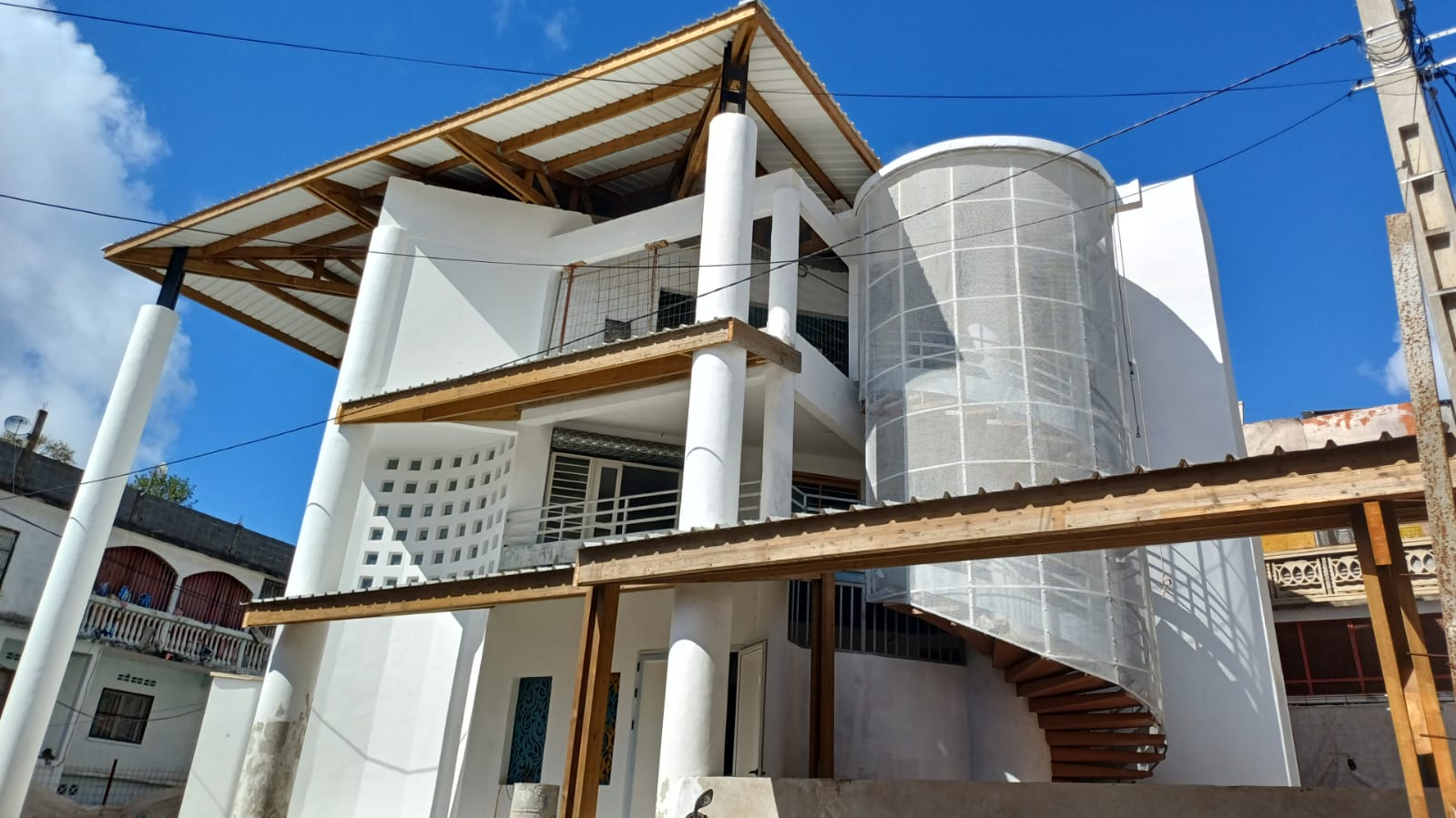 Réhabilitation de la Maison du Projet de Kaweni, Mayotte