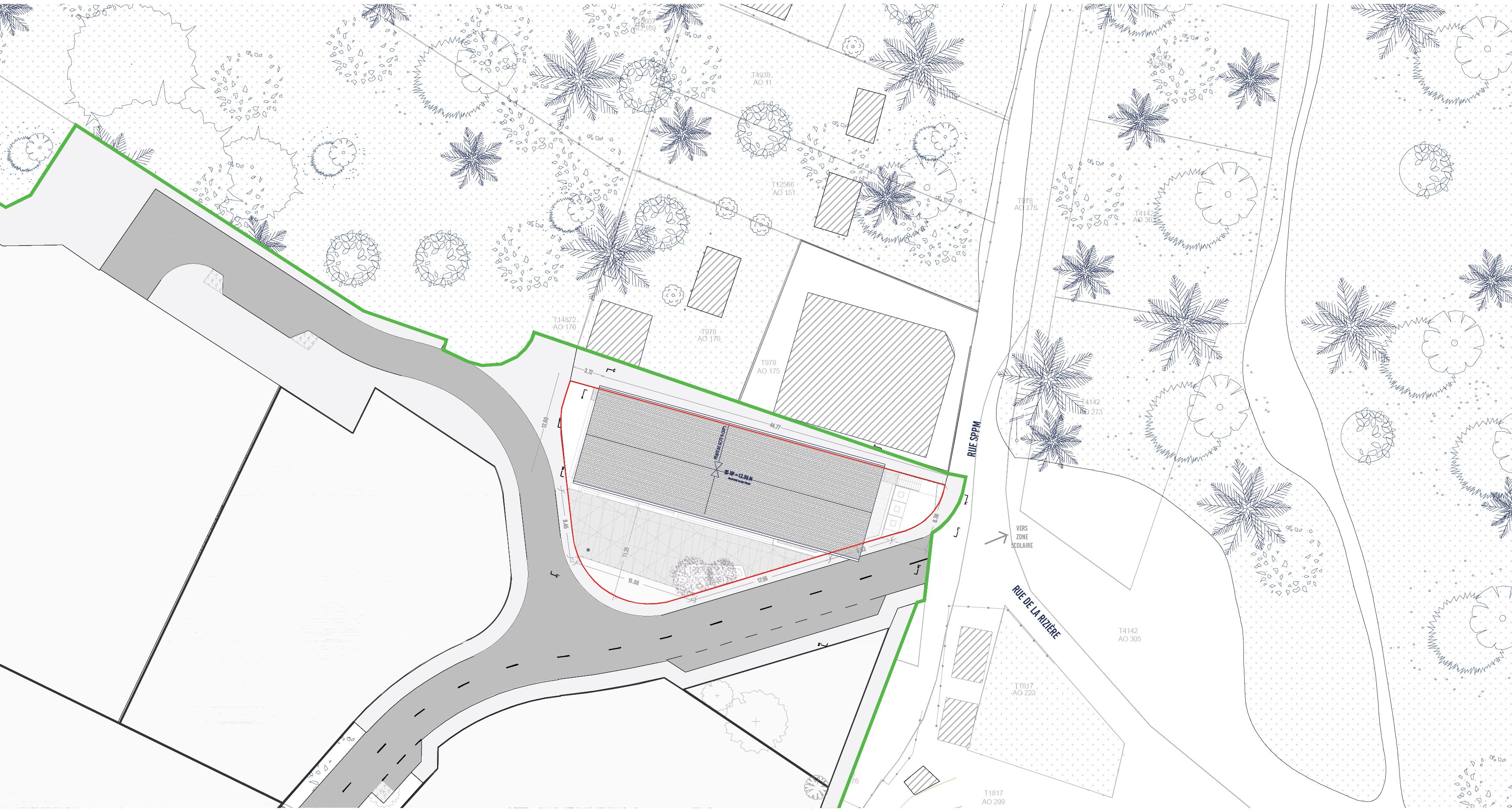 Création de la plateforme de services urbains de Bazama, Mayotte